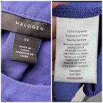 Halogen Silky Blouse Sleeveless Halter Neck Tank XS Photo 2