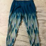 All In Motion XL  14/16 Lime Turquoise Capris Leggings Photo 0