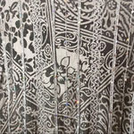 Coldwater Creek Black Velvet Burnout Sequin Accent Top Size XS Party Sparkles Photo 3