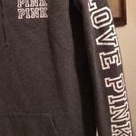 PINK - Victoria's Secret - Victoria Secret Pink Grey Logo Hoodie XS/S Photo 2
