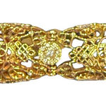 Intricate Gold Plated Filigree adjustable ring Photo 0