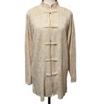 French Rags Buttercream Yellow Asian Pointelle Sweater Twinset Size M Size M Photo 2