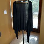 Rhonda Shear Black AHH COMFORT WRAP Cardigan Size 2X/3X Photo 4