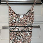 Blue Rain  Women’s Fall Floral Spaghetti Strap Tank Top Size XS Multicolor Photo 0