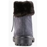 Cougar Kendal Faux Fur Waterproof Leather Snow Bootie Grey Black Size 8 NWT Gray Photo 4