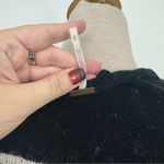 Free People  Black and White Crew Neck Sweater Size Large Photo 3