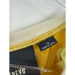 Anthropologie Maeve Mustard Yellow Dotted Print Long Sleeve Boat Neck Top 12 Photo 2