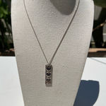 Tiffany & Co. Tiffany Triple Heart Plate Necklace Silver 925 Women’s RARE Photo 0