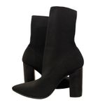 Sol Sana Dannii bootie, Black sock boots block heel, EU size 40,US size 9-9.5 Photo 1