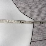 Forever 21 spaghetti strap romper w/floral embroidery white S women Photo 4