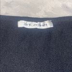 St. John womens knit black sleeveless top Photo 2