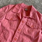 DKNY Vintage y2k CITY  barbie pink button up trucker denim jean jacket Photo 1
