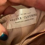 Nectar Clothing  Brown & Pink Tie Dye Romper M Medium Bust 34” 36” Viscose Photo 9