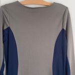 Sahalie Brown and Navy Long Sleeve Dress size m Size M Photo 5