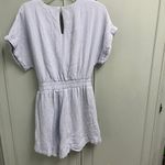 Lush Clothing Lush NEW Romper Womens Size Medium Boutique Gauzy Cotton Beachy Light Blue Photo 1