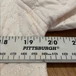 Sigrid Olsen  Quilted Winter White Old Money Trench Jacket Coat Medium Photo 5