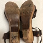 FREEBIRD by Steven Cape Platform Sandals Brown Size 9 Photo 3