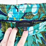 Talbots Rainforest Botanical Print Straight Pull On Pant Photo 4