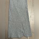 4th and reckless knitted flare split pants Size Medium Light Gray Stretch Photo 4