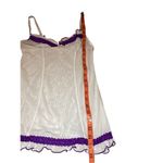 Baci Lingerie Night Gown Lace Sleepwear Sleep Dress Ruffles Purple Size undefined Photo 11