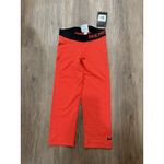 Nike Pro Women's Dri-Fit Orange Compression Training Capri Leggings Size XS Photo 1