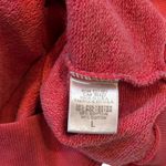 Wildfox Sweatshirt Sommers Rose S’il Vous Plait Large Scarlet Pink Wine Photo 8