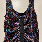 Free People  velvet corset top black size L Photo 0