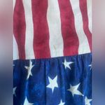 J Suzette Skirt Womens M American Flag Stars Stripes Patriotic 90s Vintage USA Blue Size M Photo 7