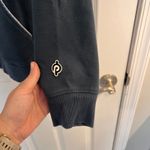 Peloton  Crewneck Pullover Sweatshirt M Navy Blue Pocket Photo 4