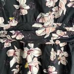 Hinge  Floral Sleeveless Dress - Black and Cream Size S Photo 3