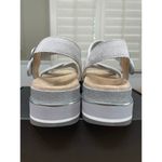 Vionic  Reyna Vapor Leather Sandals Gray Size 8.5 NIB Slingback Wedge Slides Photo 8