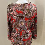 Dress Barn Printed Cardigan Sweater Photo 2