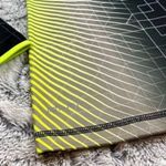 Nike  Pro Dri-FIT Black and Neon Yellow Half Zip Pullover Training Top Photo 3