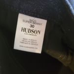Hudson Jeans 𝅺Hudson Nico super skinny midnight stellar metallic blue shimmer black jeans Photo 4