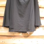 Mac Duggal  49607 Rhinestone Collar Flowy Sleeve Black Mini Dress Photo 7