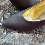 Vintage Charles Jourdan Paris Chic Marsala Timeless Nior Heels Pumps Size 7 Black Photo 1