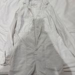 White denim jumpsuit Photo 0