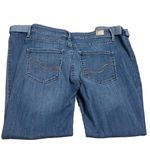 Levi's Levi’s Signature Slim Cuffed Mid Rise Blue Denim Jeans Size 2 Stretchy Crop Photo 3