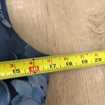 Alex Evenings  Navy Floral A Line Mother of the Groom/Bride Dress Photo 9