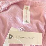 Anthropologie  Daily Practice Half Pipe Mini Dress Rose Pink Size L NEW Photo 6