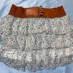 Deb store Deb Tiered Floral Skirt size L Photo 0