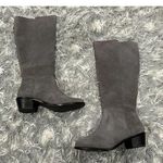 Vionic  Tinsley Gray Suede Leather Knee High Boots Sz. 5 Photo 0