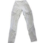 Lululemon  Leggings Womens 4 White‎ Forget The Sweat Tight 25" Mesh Photo 1