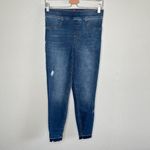 Spanx  Womens Distressed Ankle Skinny Denim Pull On Jeans Size Medium Photo 1