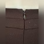 George Black Midi Skirt Closure Zipper In Back Fully Lined Liner Has Rip Sz 16 Photo 4