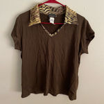 Hiatus  Brown Top Size XL Photo 0