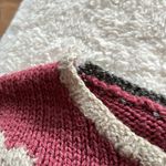 Vintage Handmade Stitched Sweater Gardener Novelty Size M Photo 2