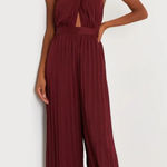 Lulus  Red Jumpsuit Photo 0