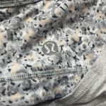 Lululemon  Size 4 Gray Silver Floral No Limits Built in Bra Banded Tank Top Gym Photo 4