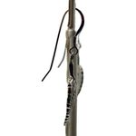 GS Sterling Silver Leaf Dangle Earrings Veined 925 Hooks Earthy Boho Hippie Photo 1